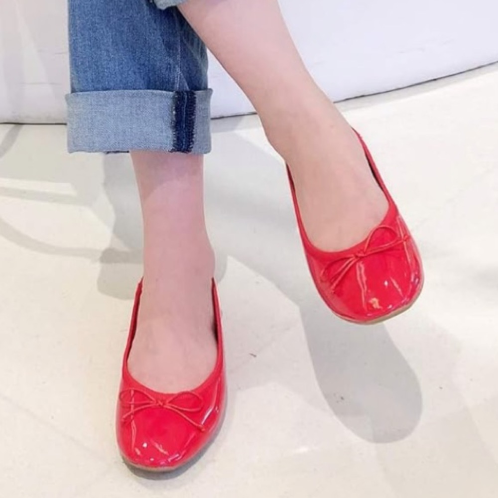 NWOB Feversole for Love of Shoes red ballet flat